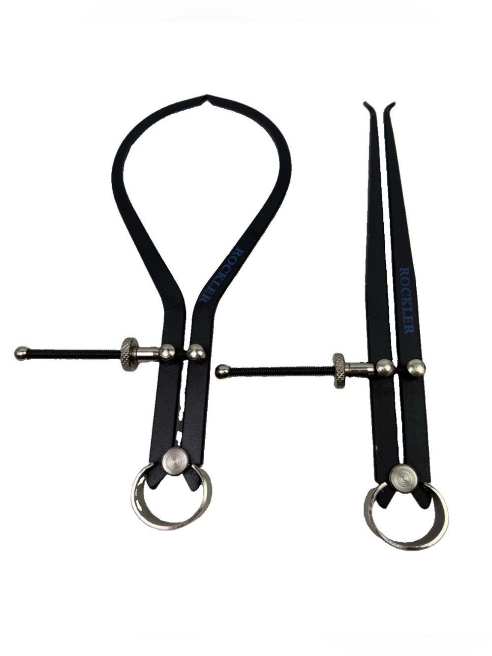 Rockler Inside & Outside Spring Calipers Set Woodturning Woodworking Tools (2)